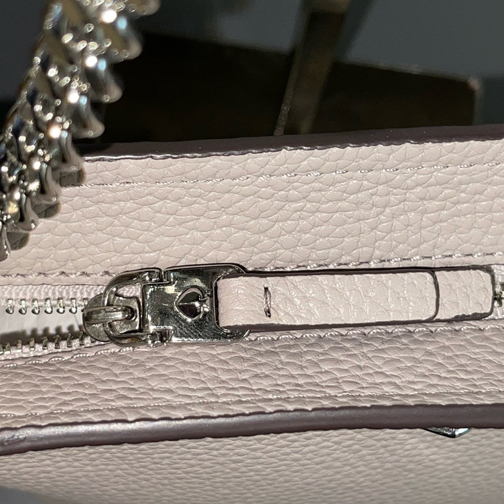NWOT - Kate Spade Polly Small Convertible Crossbody in Taupe - Picture 8 of 9